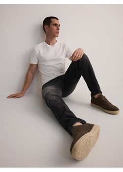 Reserved - Jeansy slim fit - szary ze sklepu Reserved w kategorii Jeansy męskie - zdjęcie 186430299