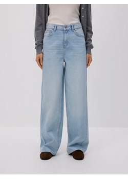 Reserved - Jeansy wide leg - niebieski ze sklepu Reserved w kategorii Jeansy damskie - zdjęcie 186430427