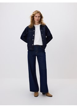 Reserved - Jeansy wide leg - granatowy ze sklepu Reserved w kategorii Jeansy męskie - zdjęcie 186430467