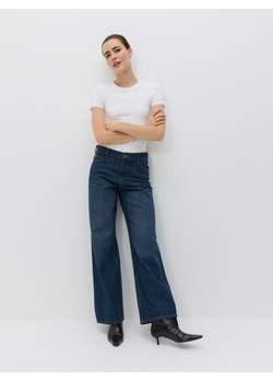 Reserved - Jeansy baggy fit - indigo jeans ze sklepu Reserved w kategorii Jeansy damskie - zdjęcie 186430987