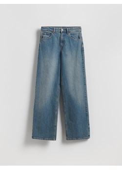 Reserved - Jeansy wide leg - niebieski ze sklepu Reserved w kategorii Jeansy damskie - zdjęcie 186431486