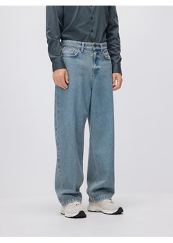 Reserved - Jeansy baggy tapered - indigo jeans ze sklepu Reserved w kategorii Jeansy męskie - zdjęcie 186432327