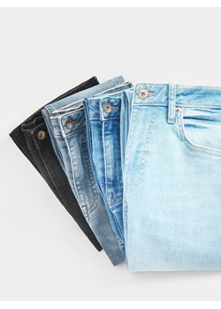 Reserved - Jeansy skinny z efektem sprania - niebieski ze sklepu Reserved w kategorii Jeansy męskie - zdjęcie 186432407