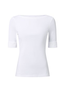 Lauren Ralph Lauren Koszulka damska Kobiety Dżersej biały jednolity ze sklepu vangraaf w kategorii Bluzki damskie - zdjęcie 186432445