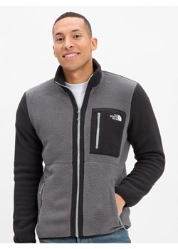 The North Face Męska kurtka polarowa - Yumiori Mężczyźni Sztuczne włókno antracytowy wzorzysty ze sklepu vangraaf w kategorii Kurtki męskie - zdjęcie 186432499