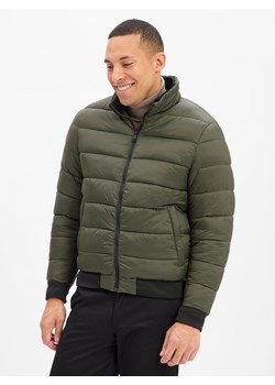 S4 Jackets Męska kurtka pikowana - Vincent Mężczyźni oliwkowy jednolity ze sklepu vangraaf w kategorii Kurtki męskie - zdjęcie 186432508