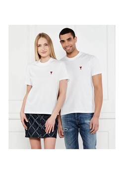 AMI Paris T-shirt | Regular Fit ze sklepu Gomez Fashion Store w kategorii T-shirty męskie - zdjęcie 186432585