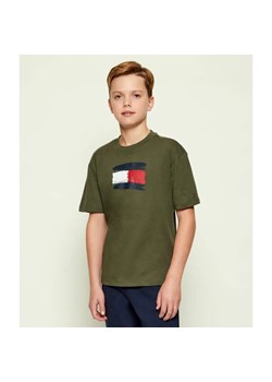 Tommy Hilfiger T-shirt | Regular Fit ze sklepu Gomez Fashion Store w kategorii T-shirty chłopięce - zdjęcie 186433587