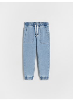 Reserved - Jeansy jogger - niebieski ze sklepu Reserved w kategorii Spodnie chłopięce - zdjęcie 186434928