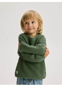 Reserved - Sweter oversize - ciemnobrązowy - id: 559BF-89X - marki Reserved - 186435239 Reserved - Sweter oversize - ciemnobrązowy ze sklepu Reserved w kategorii Swetry chłopięce - zdjęcie 186435239