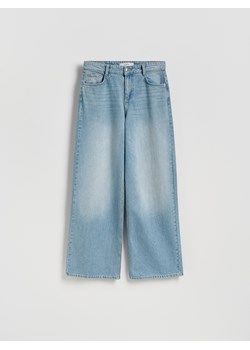 Reserved - Jeansy baggy fit - turkusowy ze sklepu Reserved w kategorii Jeansy damskie - zdjęcie 186435509