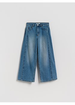 Reserved - Jeansy super wide leg - niebieski ze sklepu Reserved w kategorii Spodnie dziewczęce - zdjęcie 186436347
