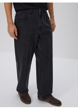 Reserved - Jeansy loose z efektem sprania - czarny ze sklepu Reserved w kategorii Jeansy męskie - zdjęcie 186436888