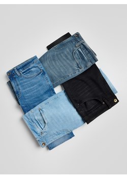 Reserved - Jeansy skinny z efektem sprania - niebieski ze sklepu Reserved w kategorii Jeansy męskie - zdjęcie 186437099