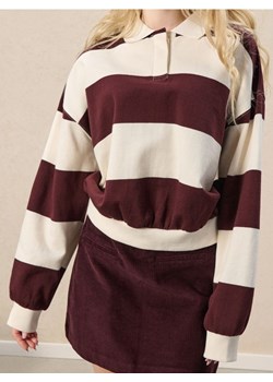 Sinsay - Bluza polo w paski - wielobarwny ze sklepu Sinsay w kategorii Bluzy damskie - zdjęcie 186437876
