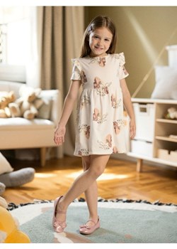 Sinsay - Mini sukienka we wzory - kremowy ze sklepu Sinsay w kategorii Sukienki dziewczęce - zdjęcie 186437917