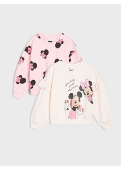Sinsay - Bluzy 2 pack Minnie Mouse - kremowy ze sklepu Sinsay w kategorii Bluzy dziewczęce - zdjęcie 186437936