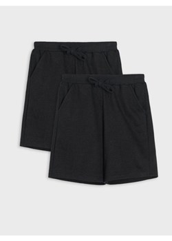 Sinsay - Szorty w stylu basic 2 pack - czarny ze sklepu Sinsay w kategorii Spodenki chłopięce - zdjęcie 186437958