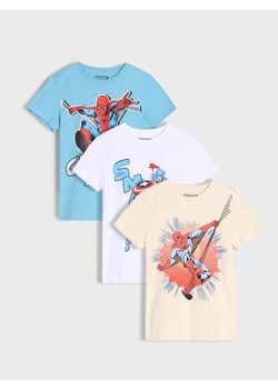 Sinsay - Koszulki 3 pack Marvel - wielobarwny ze sklepu Sinsay w kategorii T-shirty chłopięce - zdjęcie 186438009