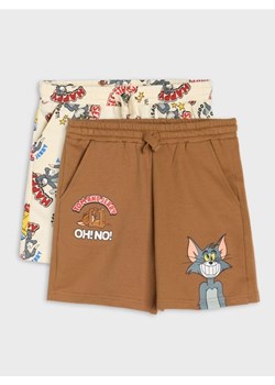 Sinsay - Szorty 2 pack Tom and Jerry - wielobarwny ze sklepu Sinsay w kategorii Spodenki chłopięce - zdjęcie 186438019