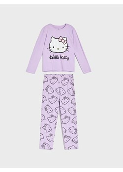 Sinsay - Piżama dwuczęściowa Hello Kitty - fioletowy ze sklepu Sinsay w kategorii Piżamy dziecięce - zdjęcie 186438037