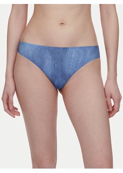 Chantelle Stringi Soft Stretch C11D90 Niebieski ze sklepu MODIVO w kategorii Majtki damskie - zdjęcie 186438449