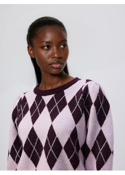 Reserved - Sweter w romby - wielobarwny ze sklepu Reserved w kategorii Swetry damskie - zdjęcie 186439308
