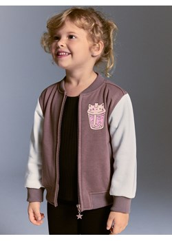 Reserved - Bluza bomber z nadrukiem - brązowy - id: 330FA-84X - marki Reserved - 186439368 Reserved - Bluza bomber z nadrukiem - brązowy ze sklepu Reserved w kategorii Bluzy dziewczęce - zdjęcie 186439368