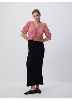 Reserved - Spódnica maxi z modalu - czarny ze sklepu Reserved w kategorii Spódnice - zdjęcie 186440307