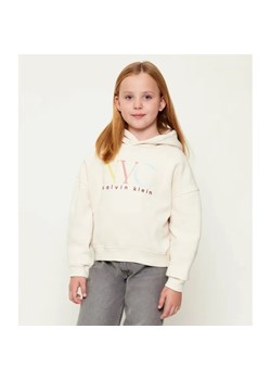 Calvin Klein Jeans Bluza NYC GRAPHIC | Regular Fit ze sklepu Gomez Fashion Store w kategorii Bluzy dziewczęce - zdjęcie 186441285