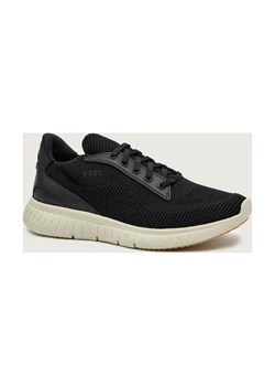 BOSS BLACK Sneakersy Titanis_Slon_knwal | z dodatkiem skóry ze sklepu Gomez Fashion Store w kategorii Buty sportowe męskie - zdjęcie 186441388