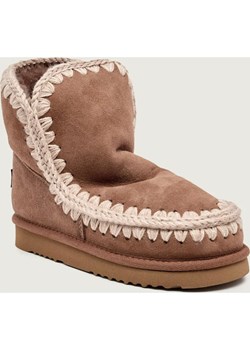 MOU Śniegowce ESKIMO 18 | z dodatkiem wełny | zamsz ze sklepu Gomez Fashion Store w kategorii Śniegowce damskie - zdjęcie 186441498