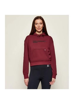 Karl Lagerfeld Jeans Bluza | Cropped Fit ze sklepu Gomez Fashion Store w kategorii Bluzy damskie - zdjęcie 186441537