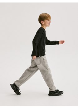 Reserved - Classic denim straight - jasnoszary ze sklepu Reserved w kategorii Spodnie chłopięce - zdjęcie 186443298