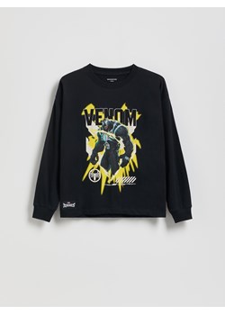 Reserved - Longsleeve Marvel Rivals - czarny ze sklepu Reserved w kategorii Bluzy chłopięce - zdjęcie 186443497