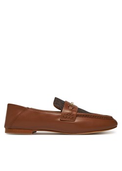 Mokasyny MICHAEL Michael Kors Lena Loafer 40S5LEFP2B Brązowy ze sklepu eobuwie.pl w kategorii Lordsy damskie - zdjęcie 186444527