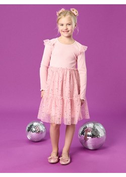 Sinsay - Elegancka sukienka babydoll - różowy ze sklepu Sinsay w kategorii Sukienki dziewczęce - zdjęcie 186447189