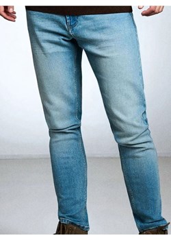 Sinsay - Jeansy slim fit - niebieski - id: 446FB-50J - marki Sinsay - 186447247 Sinsay - Jeansy slim fit - niebieski ze sklepu Sinsay w kategorii Jeansy męskie - zdjęcie 186447247