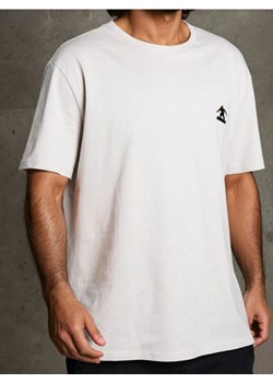 Sinsay - Bawełniana koszulka z nadrukiem - kremowy ze sklepu Sinsay w kategorii T-shirty męskie - zdjęcie 186447398