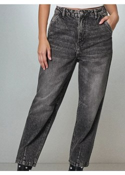 Sinsay - Jeansy balloon high waist - szary ze sklepu Sinsay w kategorii Jeansy damskie - zdjęcie 186447408