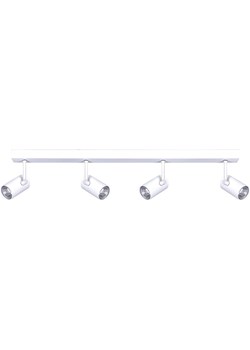 Biała lampa listwa sufitowa punktowa - S153-Voso ze sklepu Edinos.pl w kategorii Lampy sufitowe - zdjęcie 186447516