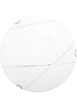 Minimalistyczny okrągły plafon 40 cm - S934-Zoa ze sklepu Edinos.pl w kategorii Lampy sufitowe - zdjęcie 186447698
