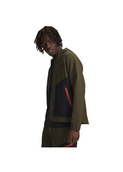 Męska kurtka przejściowa Under Armour UA Unstoppable Jacket Lc - khaki ze sklepu Sportstylestory.com w kategorii Kurtki męskie - zdjęcie 186447766