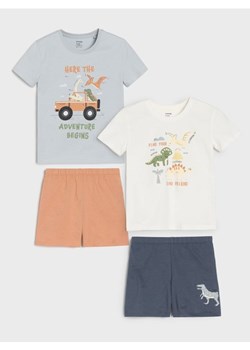 Sinsay - Piżamy dwuczęściowe 2 pack - błękitny ze sklepu Sinsay w kategorii Piżamy dziecięce - zdjęcie 186448876