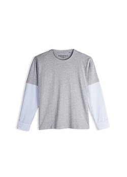 GATE Koszulka z kontrastowymi koszulowymi rękawami S ze sklepu gateshop w kategorii T-shirty męskie - zdjęcie 186448939