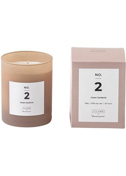 Bloomingville Świeca zapachowa &quot;NO. 2 - Green Gardenia&quot; - 210 g ze sklepu Limango Polska w kategorii Świece i dyfuzory - zdjęcie 186449918