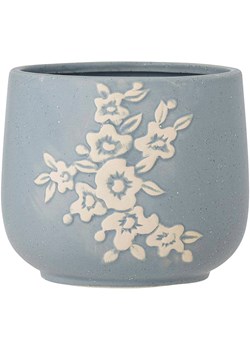 Bloomingville Doniczka &quot;Betino&quot; w kolorze błękitnym - wys. 13,5 x Ø 16 cm ze sklepu Limango Polska w kategorii Doniczki i osłonki - zdjęcie 186449946