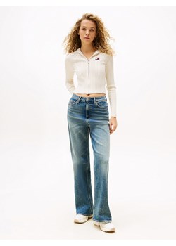 TOMMY JEANS Kardigan w kolorze kremowym ze sklepu Limango Polska w kategorii Swetry damskie - zdjęcie 186450285