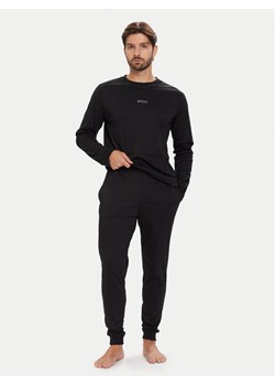 BOSS Piżama Xmas 50550547 Czarny Regular Fit ze sklepu MODIVO w kategorii Piżamy męskie - zdjęcie 186450399