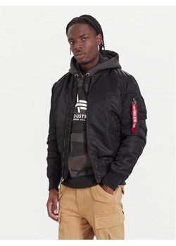 Alpha Industries Kurtka bomber Ma-1 Vf 59 Long 168100 Czarny Slim Fit ze sklepu MODIVO w kategorii Kurtki męskie - zdjęcie 186450418
